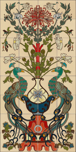 Peacock Mural