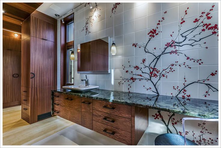 Sakura Cherry Mural